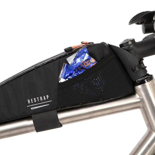 Restrap Borsa Race Top Tube Medium 1,5 Litri Nero