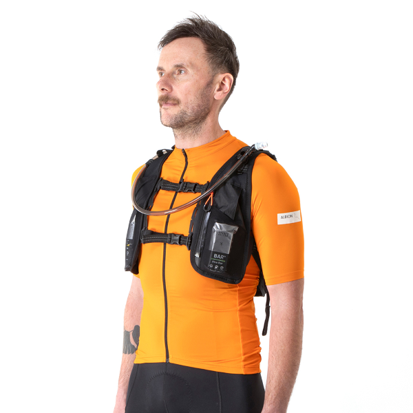 Restrap Gilet Hydratation Race - Taglia S/M 7.5 Litri Nero