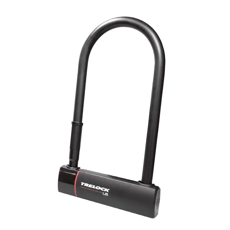 Trelock Lucchetto ad Arco U6 in Acciaio 108x300 16mm