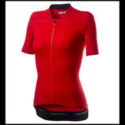 Castelli Maglia Anima 3 Donna Rosso/Nero