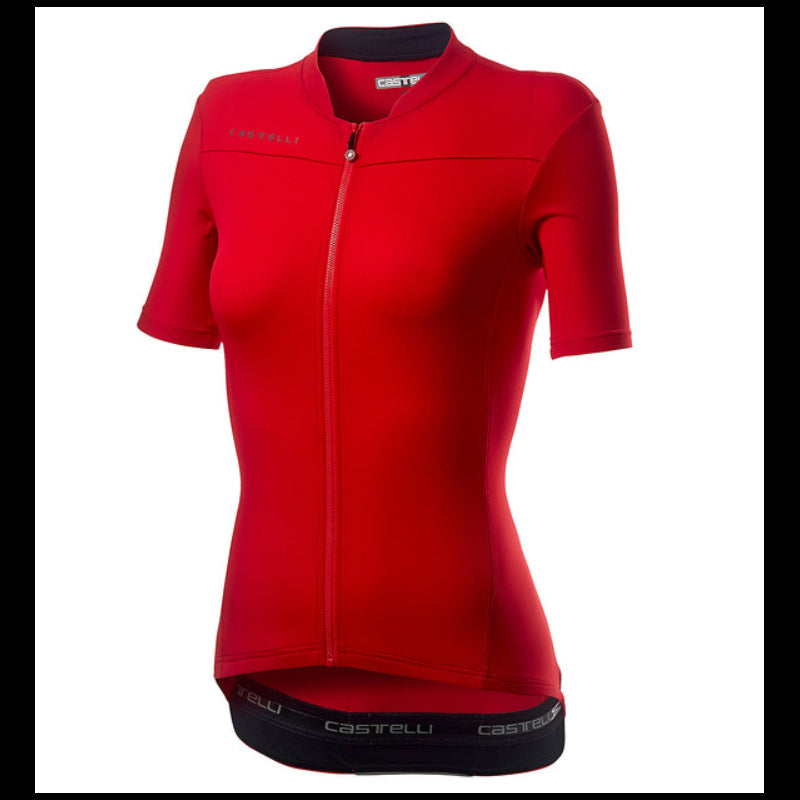Castelli Maglia Anima 3 Donna Rosso/Nero