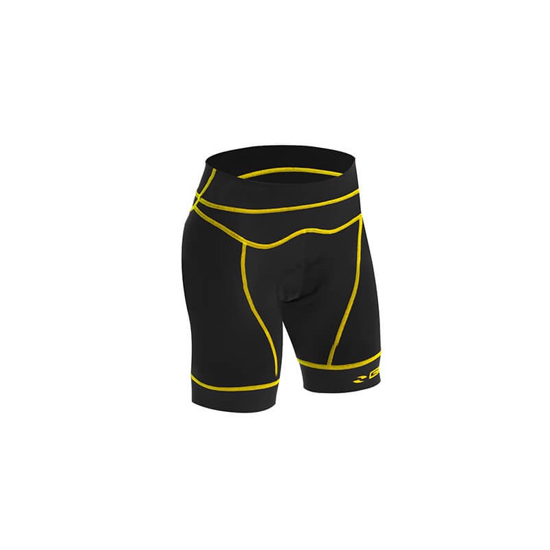Gist Pantaloncino Donna Glam Giallo Fluo