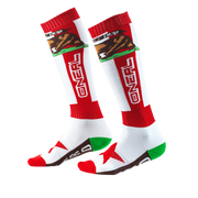 O'Neal Calzino Pro MX California Red/White/Brown