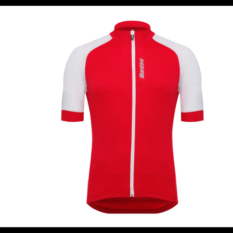 Santini Maglia Lapis Alternative Summer Rosso/Bianco