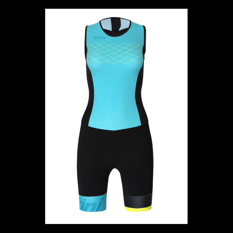 Santini Body Lady Triathlon Redux Acqua