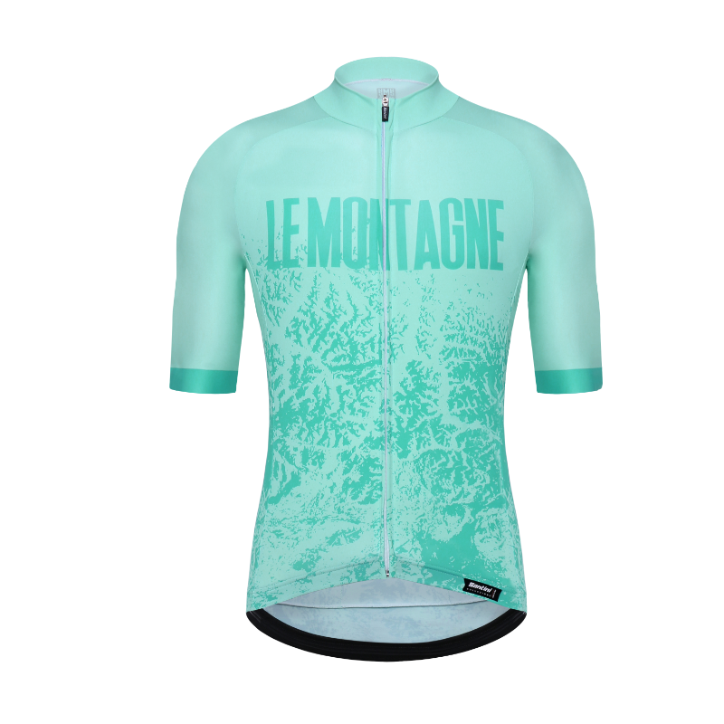 Santini Maglia Alpi Azzurro