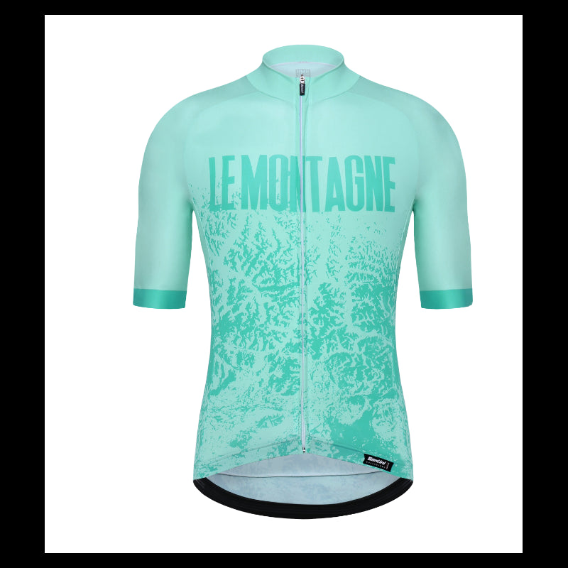 Santini Maglia Alpi Azzurro