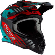 O'Neal Casco SRS Spyde 2.0 Black/Teal/Red