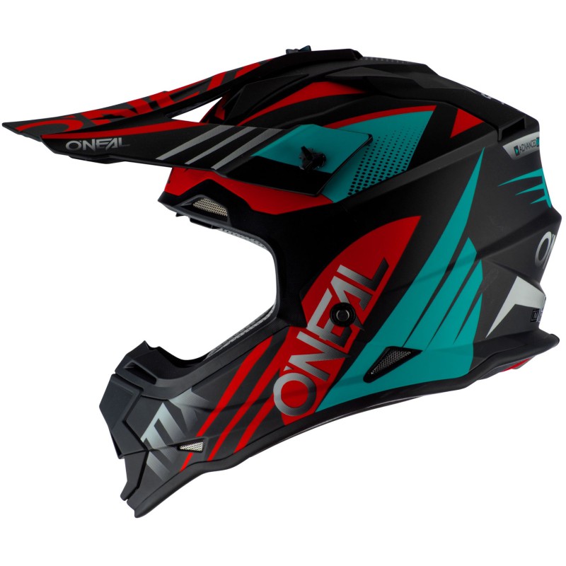 O'Neal Casco SRS Spyde 2.0 Black/Teal/Red
