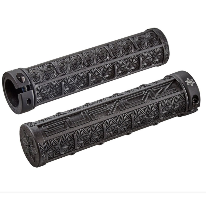 Supacaz Manopole Grizips Dual Density Lock-On Nero