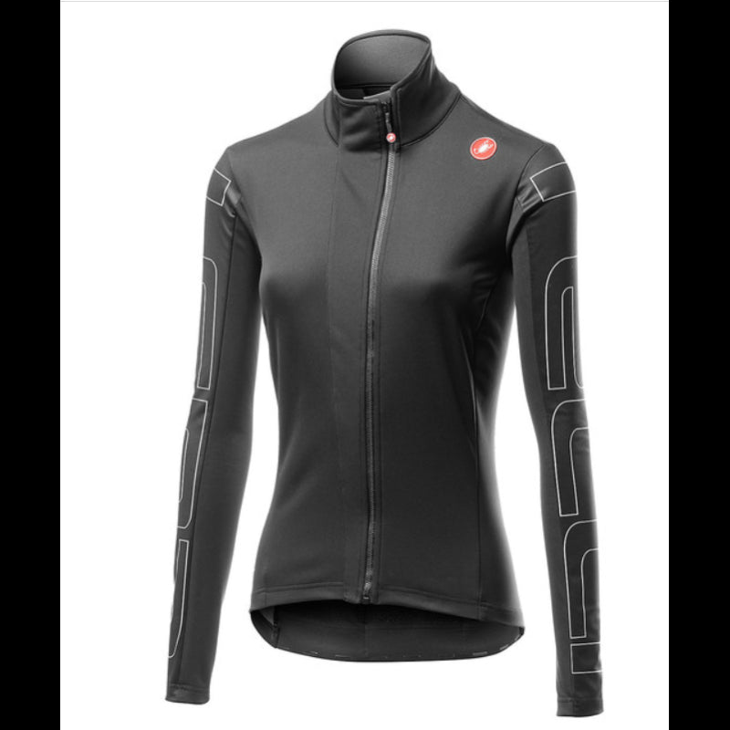 Castelli Giubbino Donna Transition W Light Black
