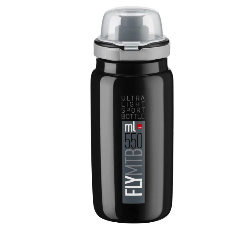 Elite Borraccia Fly Mtb 550Ml Black