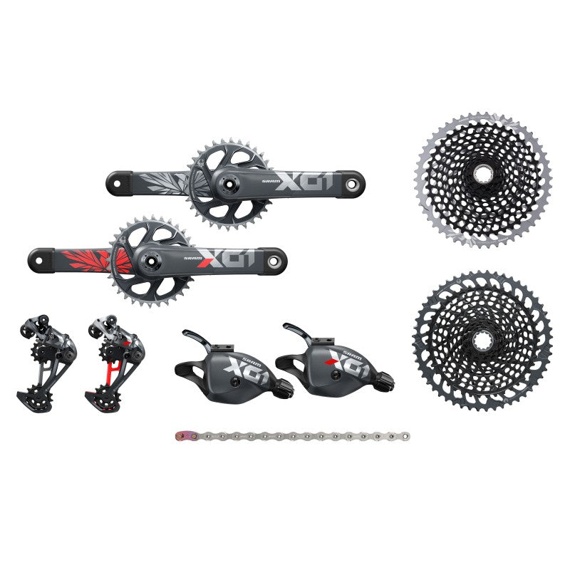 Sram Gruppo Mtb X01 Eagle Lunar Dub Polar Grey 1X12 2021