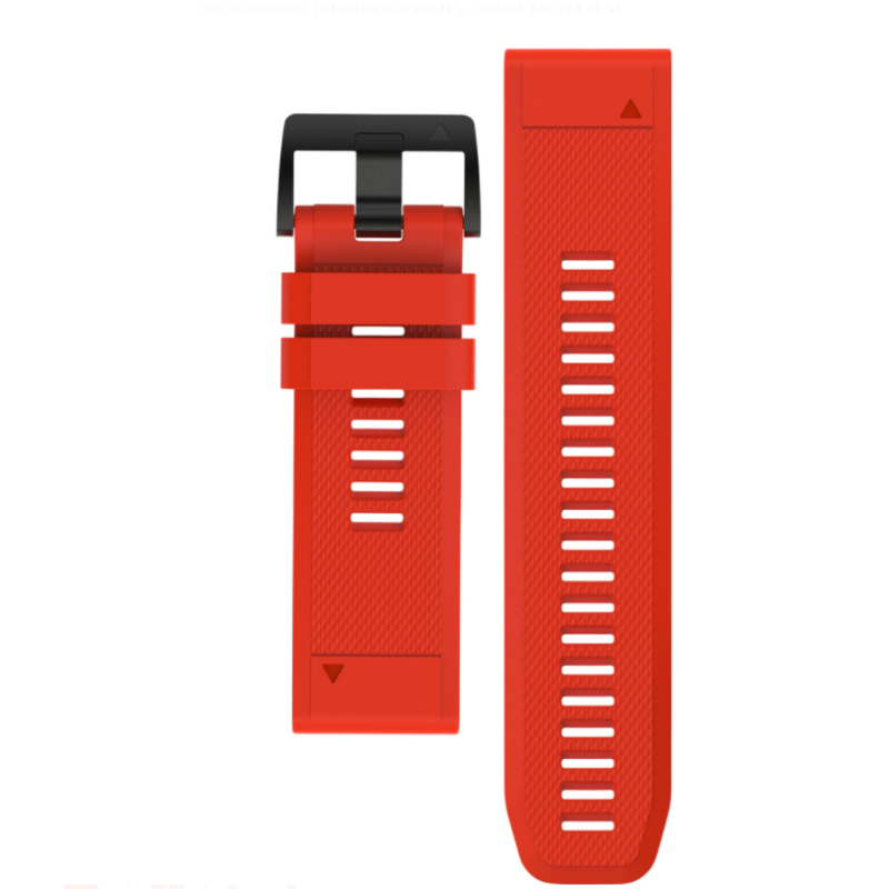 Garmin Cinturino Orologio Rosso