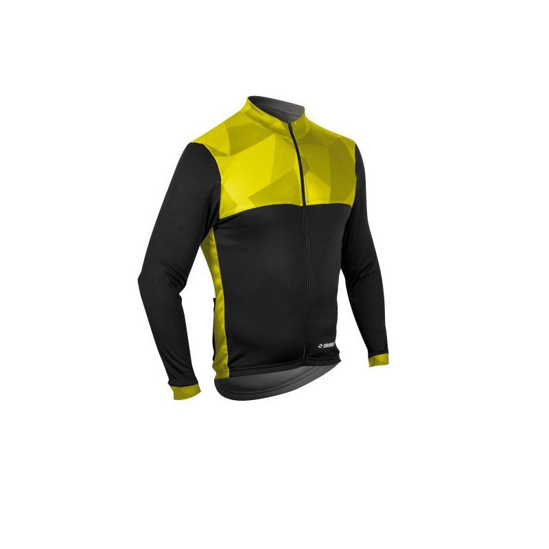 Gist Maglia Climb Nero/Giallo Fluo