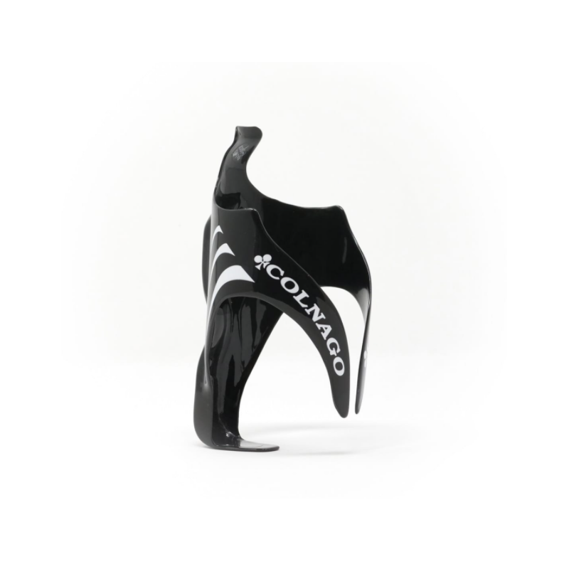 Colnago Portaborraccia Carbon SL Nero Lucido Logo Silver