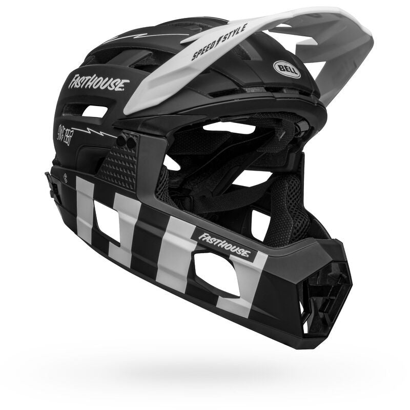 Bell Casco Super Air R Mips Fasthouse Matte Black/White