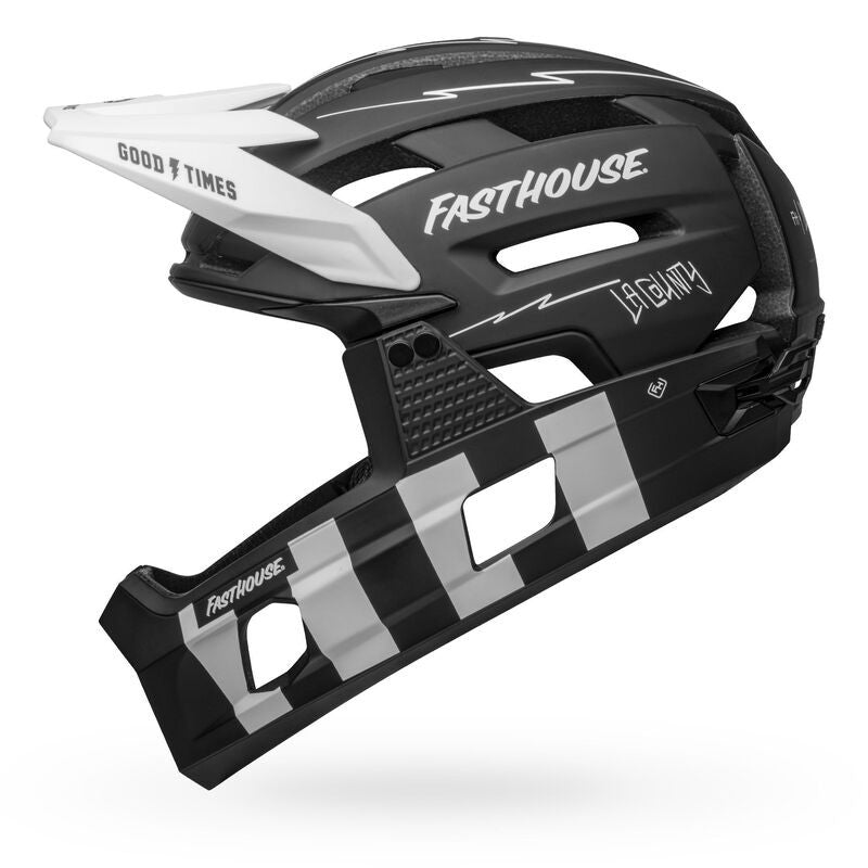 Bell Casco Super Air R Mips Fasthouse Matte Black/White