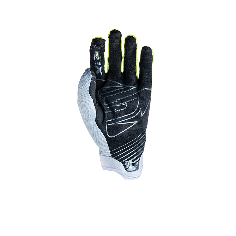 Five Guanti XR-Lite Split Giallo Fluo/Grigio