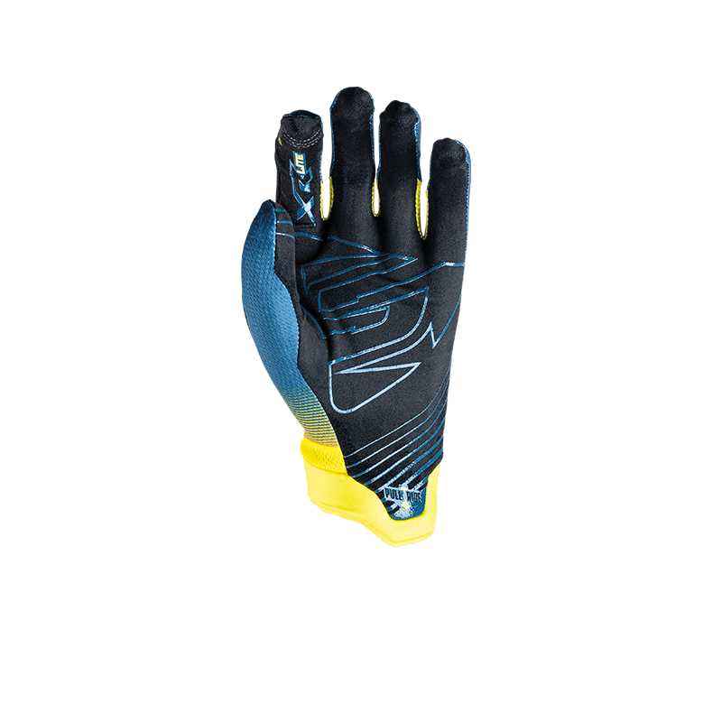 Five Guanti XR-Lite Bold Blu/Giallo