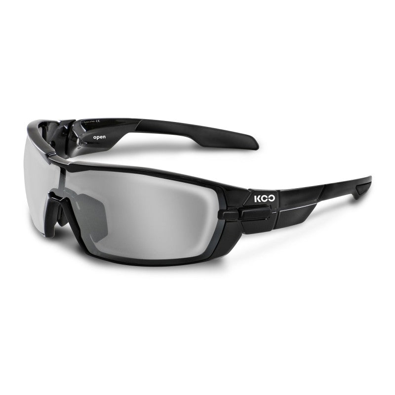 KOO Occhiali Open Black Smoke Mirror