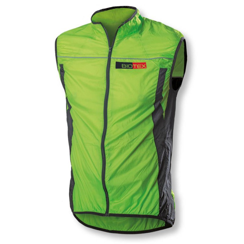 Biotex Gilet Smanicato X-Light Verde Fluo