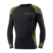 Biotex Intimo Manica Lunga 3D Hightech Seamless Nero/Giallo