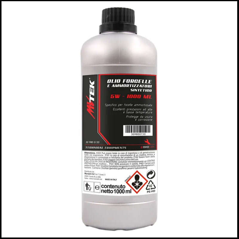 MvTek Olio Forcella E Ammortizzatore 1L 5W