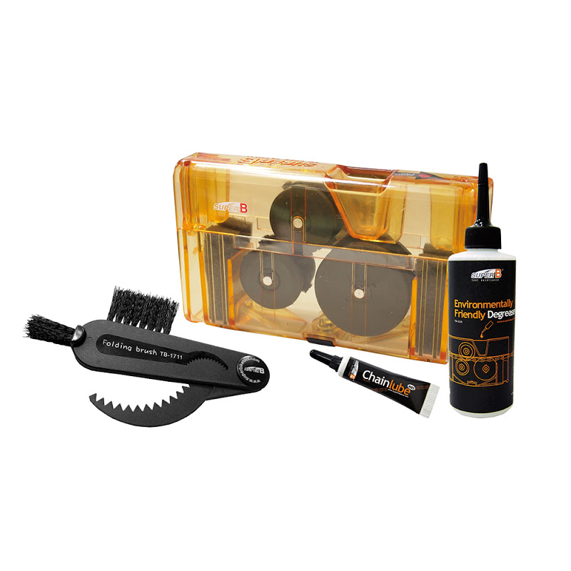 SuperB Kit Lavacatena + Lubrificante Arancio