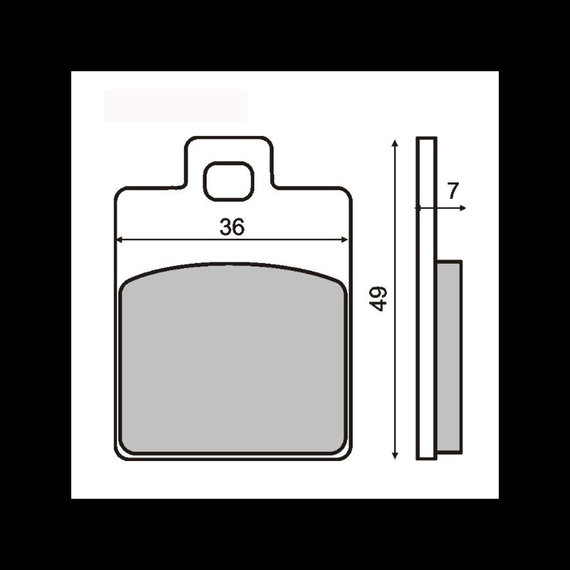 Sinter Coppia Pastiglia Ant. Vespa ET4 50