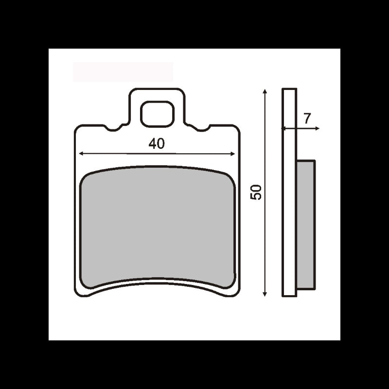 Sinter Coppia Pastiglia Piaggio Hexagon 150cc