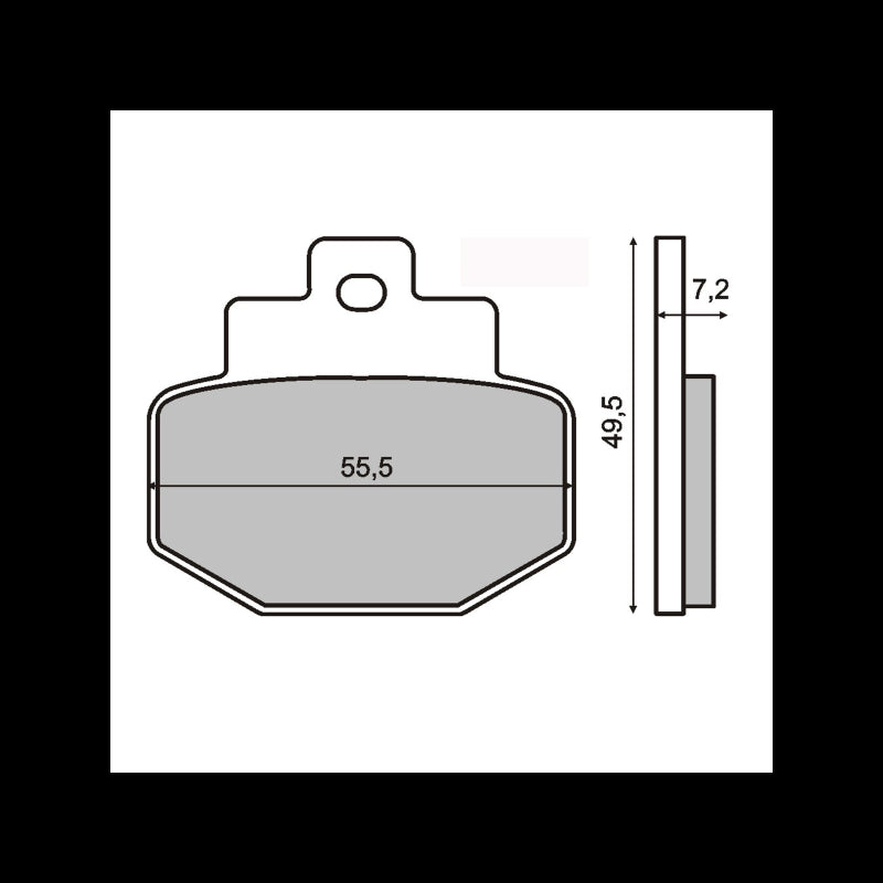 Sinter Coppia Pastiglia Gilera Runner 125