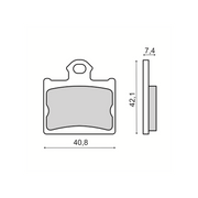 Sinter Coppia Pastiglia Ktm E-SM 2015