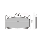 Sinter Coppia Pastiglia Suzuki cobra 250cc 1989