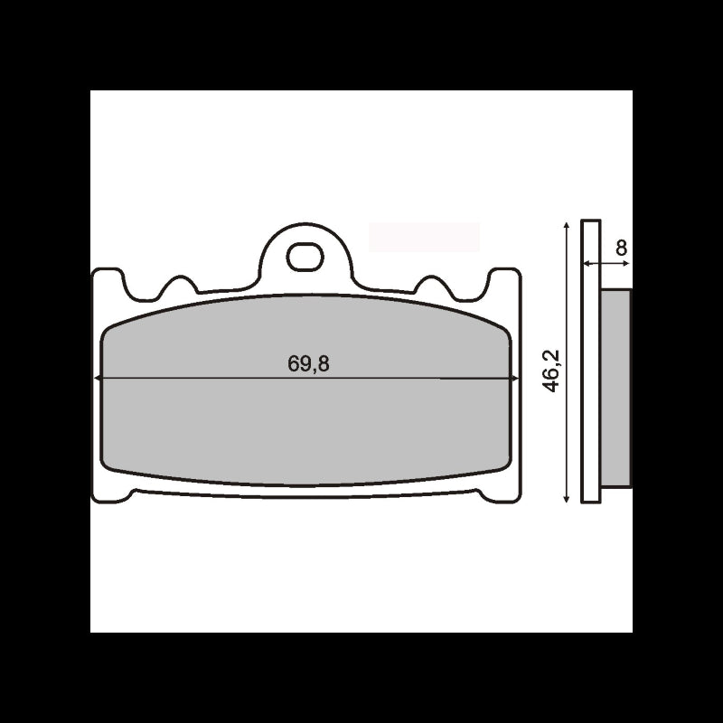 Sinter Coppia Pastiglia Suzuki cobra 250cc 1989