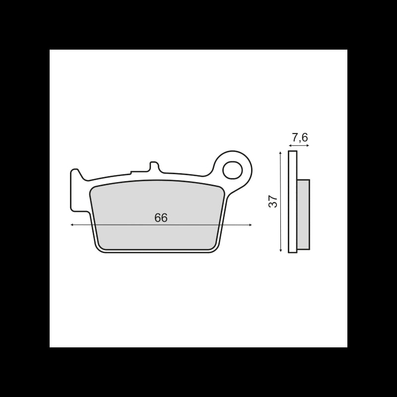 Sinter Coppia Pastiglia Beta alp 4t 125cc
