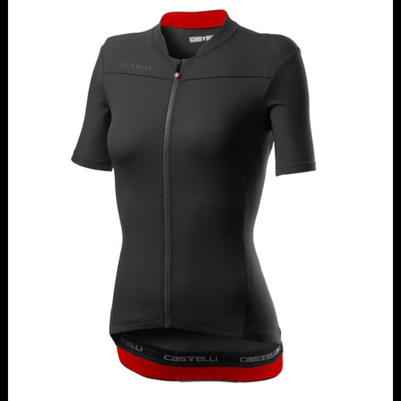 Castelli Maglia Estiva Donna Anima 3 Light Black/Red