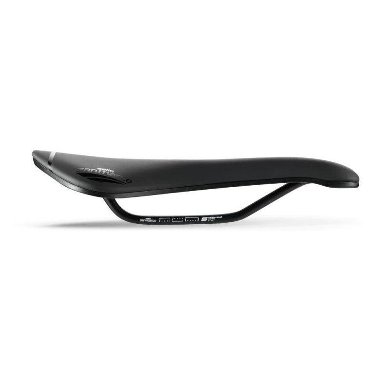 Selle San Marco Aspide Short Open-Fit Sport Wide Black 155 Mm