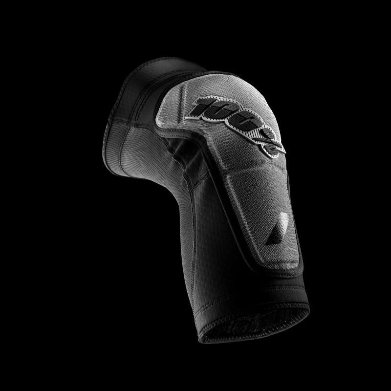 100% Ginocchiere Ridecamp Nero/Grigio