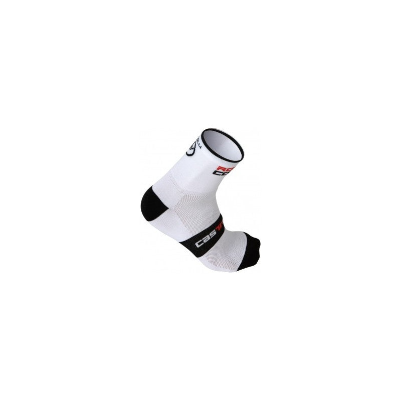 Castelli Calzini Estivi Rossocorsa 9 Sock White
