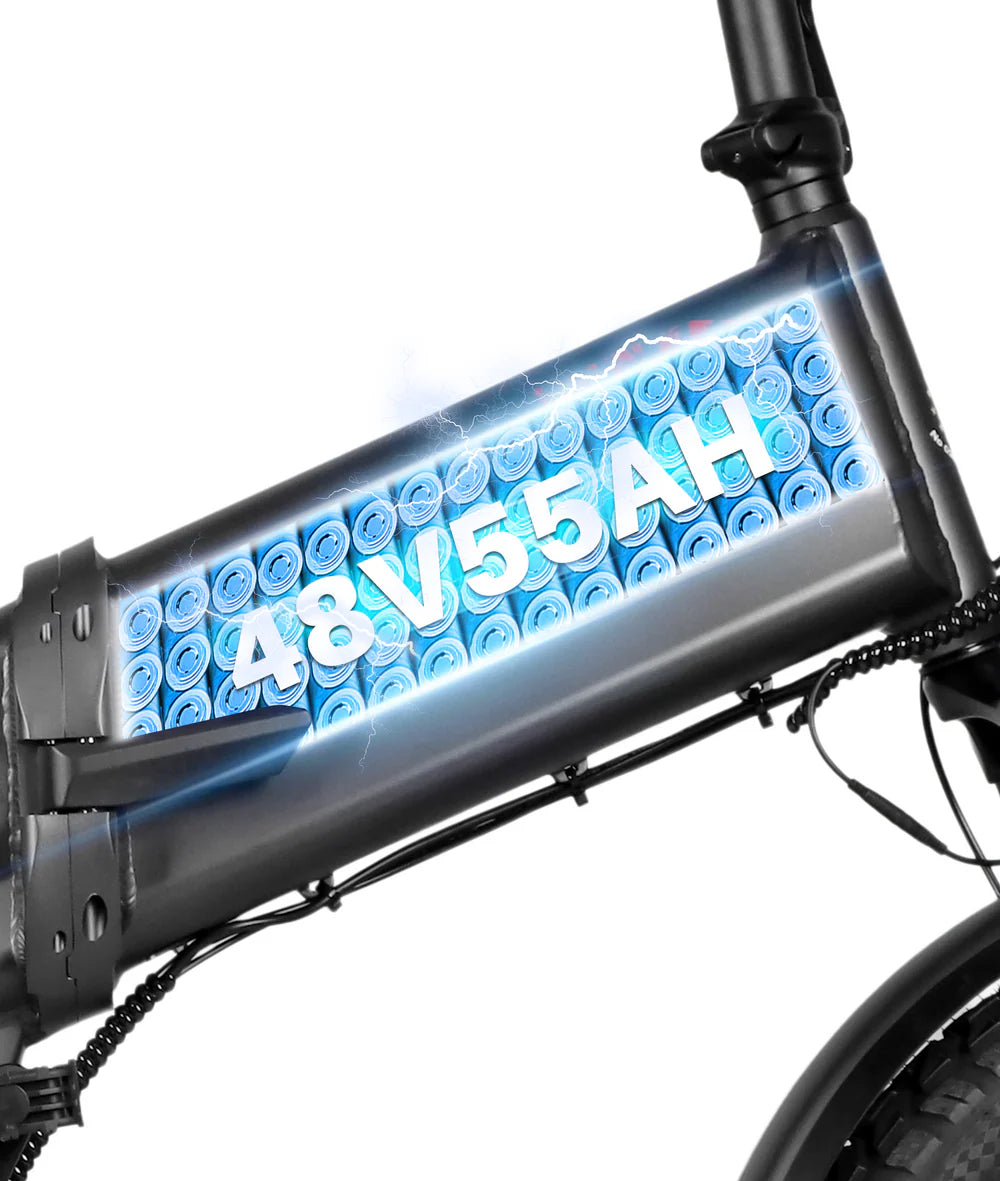 Victrip Bici Elettrica Fat Bike T6 250W/750W