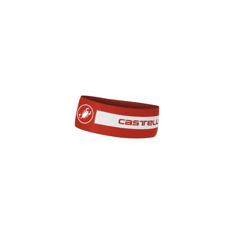 Castelli Fascia Viva Thermo Headband Red