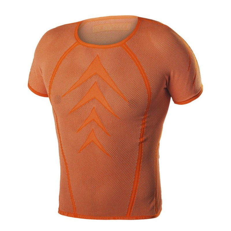 Biotex T-Shirt Rete Elasticizzata Powerflex Arancio Fluo