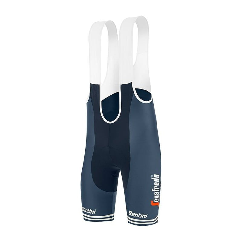 Santini Completo Trek Segafredo Blu/Rosso