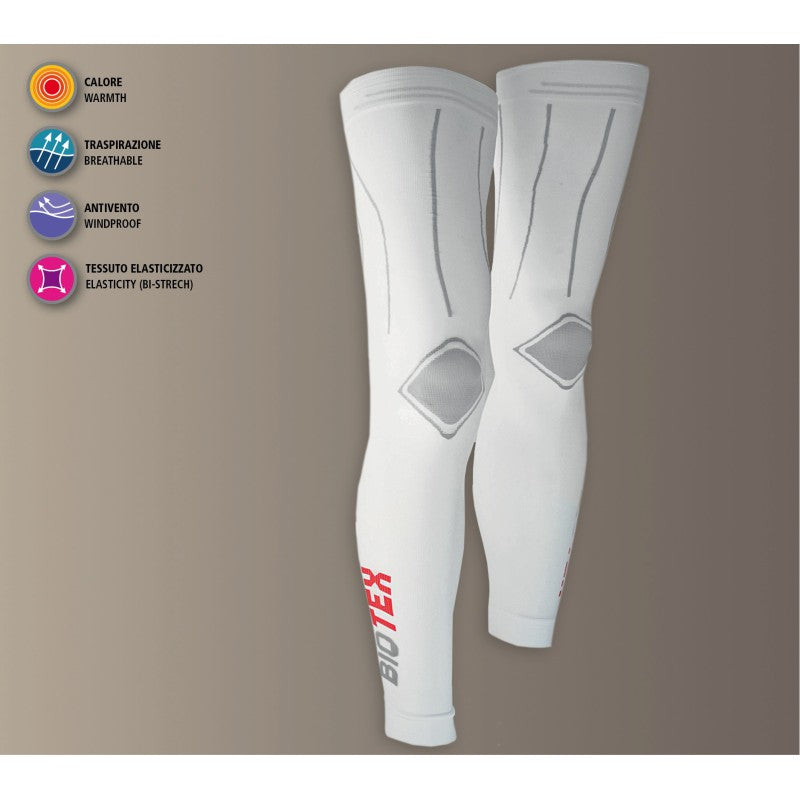 Biotex Gambale Seamless Elasticizzato White