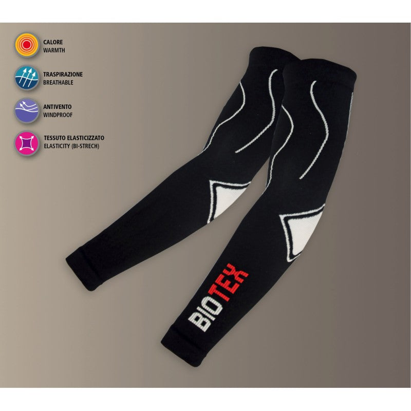 Biotex Manicotti Seamless Nero