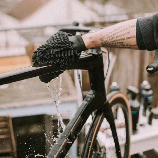 Dynamic Guanto in Microfibra per la pulizia della Bicicletta - Nero