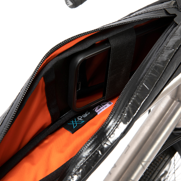 Restrap Borsa Race Top Tube Medium 1,5 Litri Nero