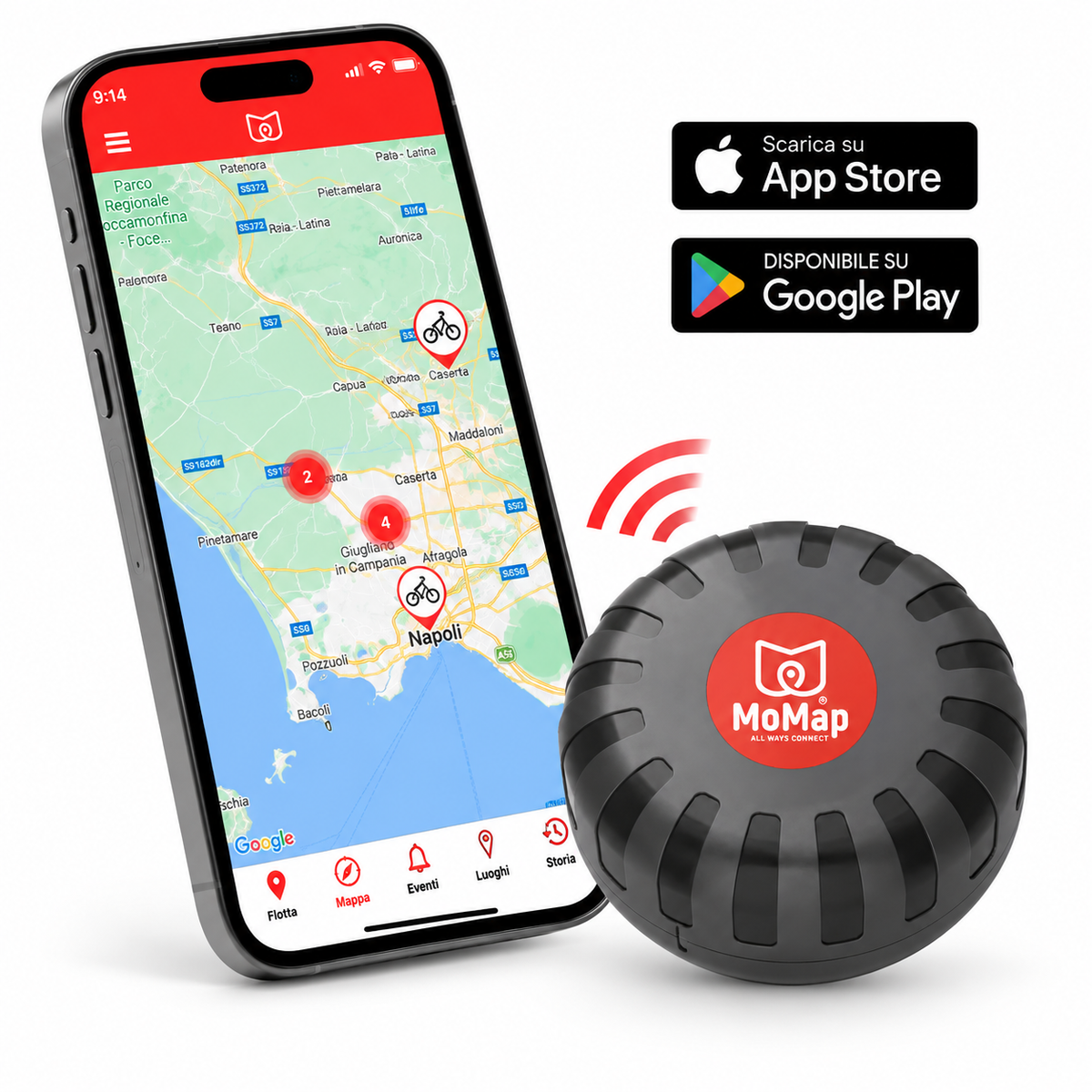 MoMap Sentinel Tag Localizzatore
