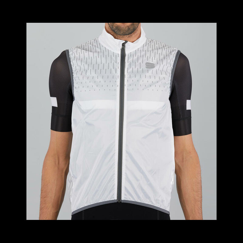Sportful Gilet Antivento Reflex Bianco